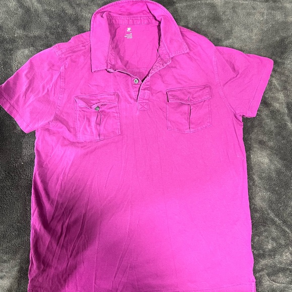 Men's Pink Polo Shirt - Picture 1 of 8